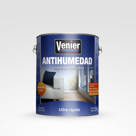 Antihumedad azul Venier|Envío Gratis|Almafuerte Pintureria