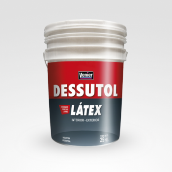 Látex dessutol interior exterior Venier|Envío Gratis|Almafuerte Pintureria