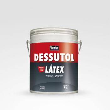 Látex dessutol interior exterior Venier|Envío Gratis|Almafuerte Pintureria