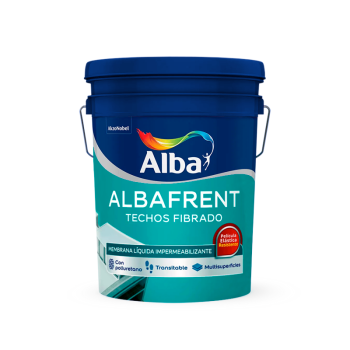 Albafrent Techo Fibrado con Poliuretano Alba|Envío Gratis|Almafuerte Pintureria