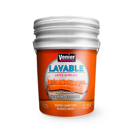 Látex rosa lavable interior exterior Venier|Envío Gratis|Almafuerte Pintureria