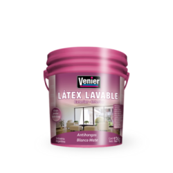 Látex rosa lavable interior exterior Venier|Envío Gratis|Almafuerte Pintureria